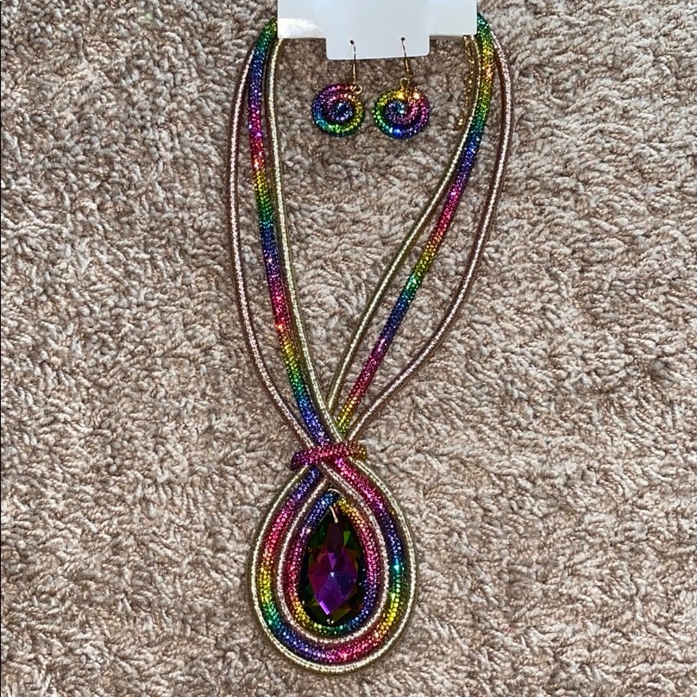Rainbow Jewelry Set